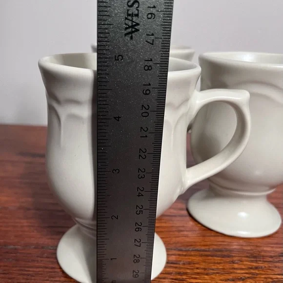 Pfaltzgraff Pedestal Mugs Gazebo Pattern - Picture 8 of 8